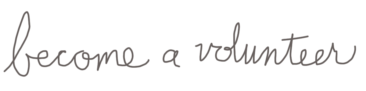 become a volunteer
